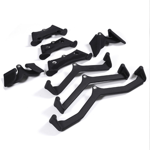 8er Pack Kabel Maschinen befestigung Pulldown-Stangen für Kraft training Langlebige Stahl griff griffe <span class=keywords><strong>Rowin</strong></span> Zubehör - Product Image 2