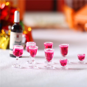 Copas de Vino Tinto Miniatura al por Mayor para Accesorios de Casa de Muñecas, Manualidades - Product Image 2