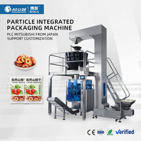 Máquina Automática Multifuncional para Pesar, Sellar, Llenar, Envolver, Etiquetar y Empacar Alimentos con Papel