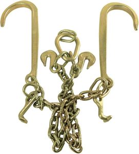 Cadenas de Remolque para Automóviles con Ganchos en Forma de <span class=keywords><strong>R</strong></span>/T/J/Eye, Similares a Icon, de 5/16\" y 3/8\", G70 G80 - Product Image 3