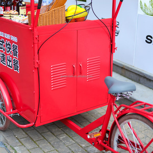 Vente en gros de chariot de nourriture de jus de crème glacée voiture-restaurant commerciale chariots personnalisés vendeur camion de nourriture mobile de hot-dog - Product Image 5