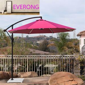 Sombrilla Moderna Plegable <span class=keywords><strong>de</strong></span> 3 Metros, Color Blanco Crema, Protección UV, Base Tipo Banana para Patio, <span class=keywords><strong>Playa</strong></span>, Hotel, Parque, Protección Solar - Product Image 2