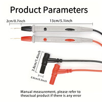 1000V 20A Digital Multimeter Pen Line Silicone Special Tip Probe Universal Electric Current Voltage Tester