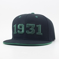 Casquettes NY personnalisées de haute qualité 6 panneaux Chapeaux Chapeau en velours côtelé avec logo brodé Chapeaux Snapback non structurés