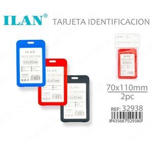 Porta Badge ILAN 70x110mm, Confezione da 2, per Identificazione - Product Image 3