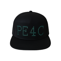 Gorra Deportiva de Béisbol Negra Unisex Personalizada, con Estampado 3D de Corazón con Pedrería, Patrón de Puntos de Gamuza, Hebilla Bordada a Mano, Estilo Casual Oxford