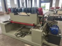 Mesin Pengupas Kulit Kayu Presisi Tinggi 44.5kW dengan Kontrol PLC untuk Produksi Kayu Lapis Tegangan 380V