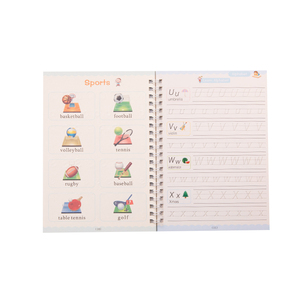 Cahier <span class=keywords><strong>de</strong></span> Pratique Magique Réutilisable 2026 – Le Plus Vendu – Prix Usine – Idéal pour l'Apprentissage et l'Utilisation des Étudiants – Format 18,5 x 26 cm - Product Image 6