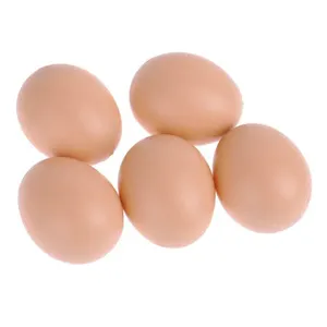 Wholesale Plastic Dummy Eggs Model Joke Farm Chicken Nesting Hen Hatching Egg