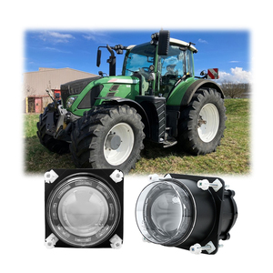 Faro LED Redondo de 90 mm y 3.5 Pulgadas con Luz Alta y Luces LED de Estacionamiento para <span class=keywords><strong>Fendt</strong></span> G334900160012 - Product Image 1