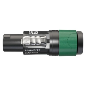Connettore Cavo SpeakON Cilindrico a <span class=keywords><strong>4</strong></span> Poli di NUOVO <span class=keywords><strong>Tipo</strong></span> NL4FXX-W-S, Assemblaggio Terminale a Vite, Diametri 6-12MM - Product Image 3