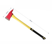 Hache de démolition en acier pour la lutte contre les incendies, style américain, outil de sauvetage manuel pour la lutte contre les incendies en montagne