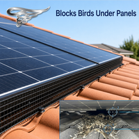 Grillage de protection pour panneaux solaires en acier inoxydable 304 anticorrosion, rouleau de fil à haute résistance pour projets en zones côtières