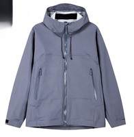 Veste à 3 couches pour homme, imperméable, coupe-vent, respirante, durable, pour la randonnée en plein air, OEM ODM personnalisé