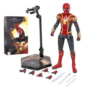 ZD Toy สไปเดอร์แมน โนเวย์ โฮม มาร์เวล เลเจนด์ส 1/10 ABS ปีเตอร์ ปาร์คเกอร์ สีทอง ดำ แดง โมเดลแอคชั่นฟิกเกอร์ ของสะสมสำหรับผู้ใหญ่ บรรจุกล่อง - Product Image 6