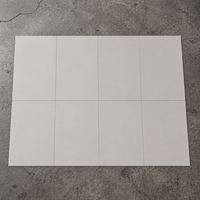 Carreaux de sol et murs en microciment 300x600mm, aspect rustique mat, antidérapants, en céramique, résistants à l'usure, pour toilettes, salles de bain, appartements, villas, écoles