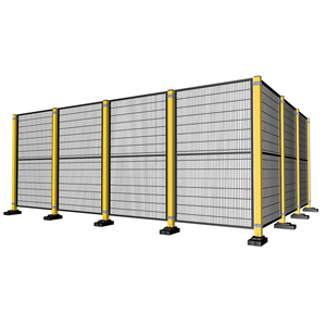 Clôture de sécurité en acier galvanisé de haute qualité utilisation en intérieur fer gardant les bras robotiques périmètre de la machine clôture en fil soudé - Product Image 6