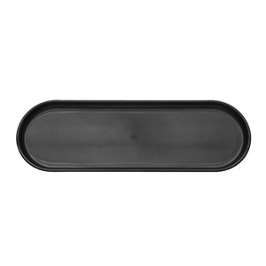 Plateau ovale en plastique PP, couleur unie, long et rectangulaire, pour servir des sushis, des desserts, des collations, à emporter. - Product Image 5