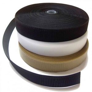 Vente en gros de ruban auto-agrippant à coudre de 20 mm, personnalisé, 280 couleurs différentes, avec des variantes de 25 mm et 40 mm, prix abordable - Product Image 1