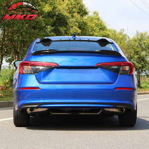 Alerón Trasero Estilo SI RS en Negro Brillante para Honda Civic Sedán 11ª Generación 4 Puertas 2022-2026 - Product Image 2