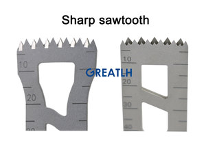 Instruments chirurgicaux orthopédiques Scie à lame <span class=keywords><strong>en</strong></span> os Lames de scie oscillantes Lames d'orthopédie - Product Image 5