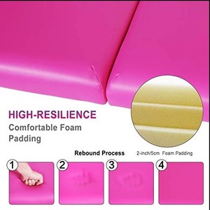 <span class=keywords><strong>Table</strong></span> <span class=keywords><strong>de</strong></span> traite en bois <span class=keywords><strong>pliante</strong></span> <span class=keywords><strong>de</strong></span> couleur rose réglable en hauteur 300kg limite <span class=keywords><strong>de</strong></span> <span class=keywords><strong>poids</strong></span> <span class=keywords><strong>Table</strong></span> <span class=keywords><strong>de</strong></span> <span class=keywords><strong>Massage</strong></span> Portable lit <span class=keywords><strong>de</strong></span> beauté - Product Image 6