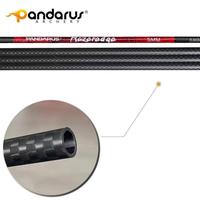 Flèches en carbone pur PANDARUS Archery Razeredge 5,2 mm, tissage 3K, rectitude 0,003 pour tir à l'arc recurve, arc à poulies, chasse