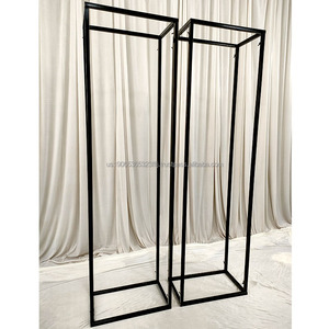 Venta directa de fábrica, accesorio para fiesta de boda, cartel de bienvenida de boda clásico, telón de fondo, soporte de exhibición de ceremonia para suministro de boda - Product Image 6