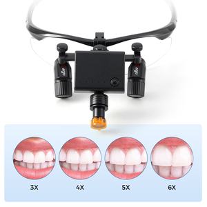 Lenti di ingrandimento dentarie 5,0x/6,0x Ergo <span class=keywords><strong>Loupes</strong></span> con 5W LED per fari chirurgici - Product Image 4