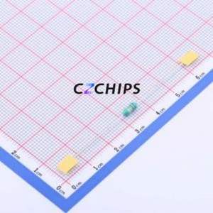 Inductor de Anillo de Color YAL0307-6R8K / Inductor de Montaje Pasante (THT), D3xL8mm 6.8uH 10% 470mA 450mOhm - Product Image 1