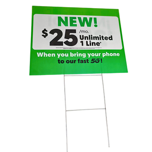 Láminas de PP Impresas a Todo Color Personalizadas para Carteles Publicitarios, Resistentes al Agua, a los Rayos UV y al Envejecimiento, Tamaños Personalizables, para Exteriores y Jardines - Product Image 1