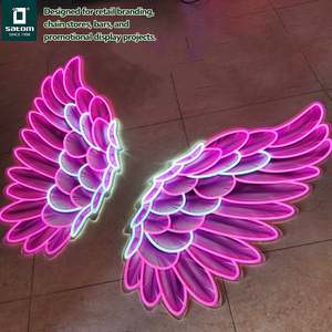 Letrero <span class=keywords><strong>LED</strong></span> Rojo Ovalado para Exhibición en Ventana de Barbería o Salón de Belleza - Product Image 1