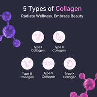 Capsules de collagène hydrolysé LIFEWORTH OEM Fat Burn pour des cheveux sains, des ongles et de la peau