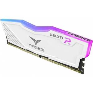 Module de mémoire de bureau TEAM <span class=keywords><strong>T</strong></span>-<span class=keywords><strong>FORCE</strong></span> DELTA RGB DDR4 3200 64 Go (32 Go x 2) 16 Go (2 x 8 Go) CL16 Blanc pour overclocking DDR4 <span class=keywords><strong>RAM</strong></span> - Product Image 2