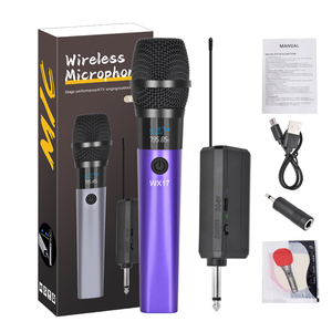 Micrófono Dinámico Inalámbrico UHF de Mano GAW-WX17, Micrófono Inalámbrico para Actuaciones en Escenario, Karaoke, Fiestas en Casa, Canto Profesional - Product Image 1
