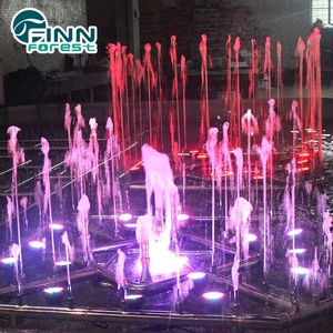 Fenlin FS04 điều khiển thông minh ngoài trời đài phun nước với RGB/DMX512 chiếu sáng và thép không gỉ 304 cho vườn hồ AO nhà - Product Image 4