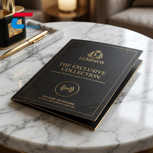Folleto de Tecnología NFC Personalizado, Folleto de Marketing Digital NFC con Chip Integrado - Product Image 6