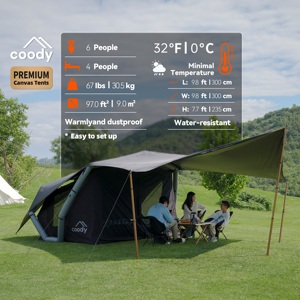 Coody Havena Air <strong>Tent</strong>-Black Camping Large Party Luxury Camping Unique Outdoor <strong>Tent</strong> Portable Family Air <strong>Tent</strong> - Product Image 3