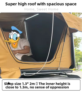 Carpa de Techo Automática con Diseño de Carcasa Rígida y Construcción de Aluminio para Acampar en Vehículos Todoterreno - Product Image 4