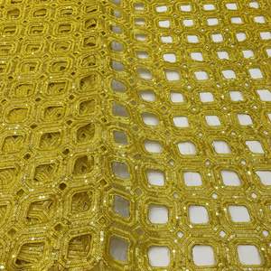 Luxury Cutwork Fabric <b>with</b> Elegant Detailing Ideal for Wedding Wear <b>Sarees</b> Lehengas Designer Outfits Party Wear - Product Image 2