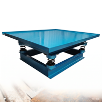 Table vibrante électrique pour béton, agitateur de laboratoire pour essais de compactage de moules à cubes de ciment