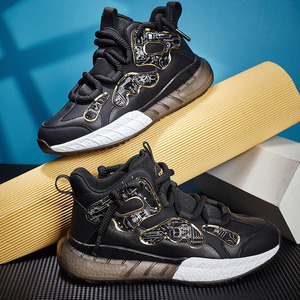 Nuevas zapatillas deportivas de caña alta a la moda con suela suave tipo palomitas de maíz y transpirabilidad, diseñadas por un diseñador de renombre. - Product Image 6