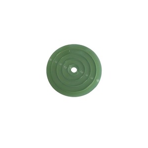 Xinbeis nuevo accesorio circular de doble orificio de ácido acético de alta calidad, sin paso Anillo blanco, horquilla artesanal Diy, Hanfu Anci - Product Image 5