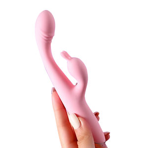 Vibratore coniglio femminile con caricatore USB Vagina massaggiatore e capezzolo Clitoris stimolatore 5V Usb - Product Image 1