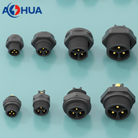 M12 M15 M16 M20 M25 M29 Filets Vis à souder Assemblage de fixation Montage sur panneau en ligne Connecteur d'alimentation étanche 2pin ~ 10pin