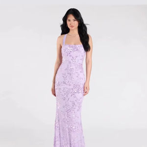 Nieuwe Mode Best Verkopende Sexy Lange Jurk Backless Bloemen Elegante Galajurk Feestjurk - Product Image 1