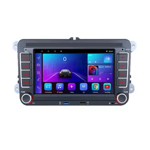 Best selling Android 12 video for vw polo jetta passat skoda seat interface car stereo smart radio stereo player