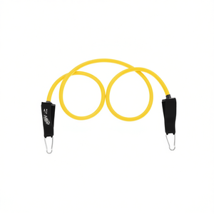 Single Tension <b>Tube</b> 5*8*1200MM Yellow Exercise Bands - Product Image 1