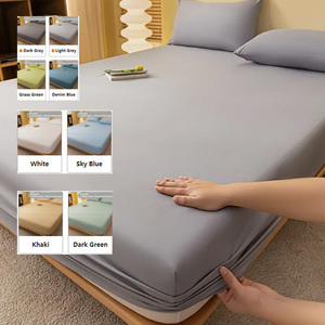 Drap-housse doux anti-poussière et anti-taches lavable chaud respirant confortable et multifonctionnel protège-<span class=keywords><strong>matelas</strong></span> - Product Image 1