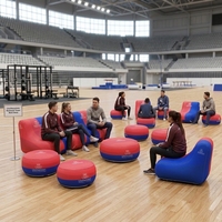 Canapé Gonflable Imperméable Personnalisé en Gros pour Événements Sportifs Extérieurs – Résistant aux Intempéries, Facile à Installer, Conception Durable